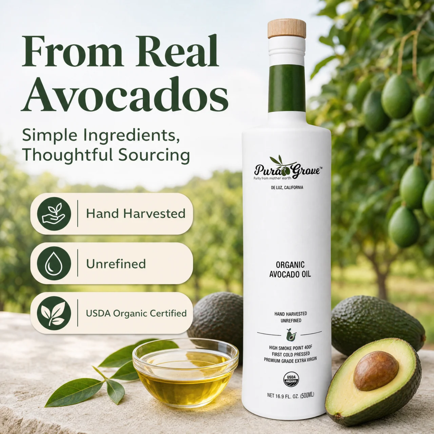 Organic Avocado Oil