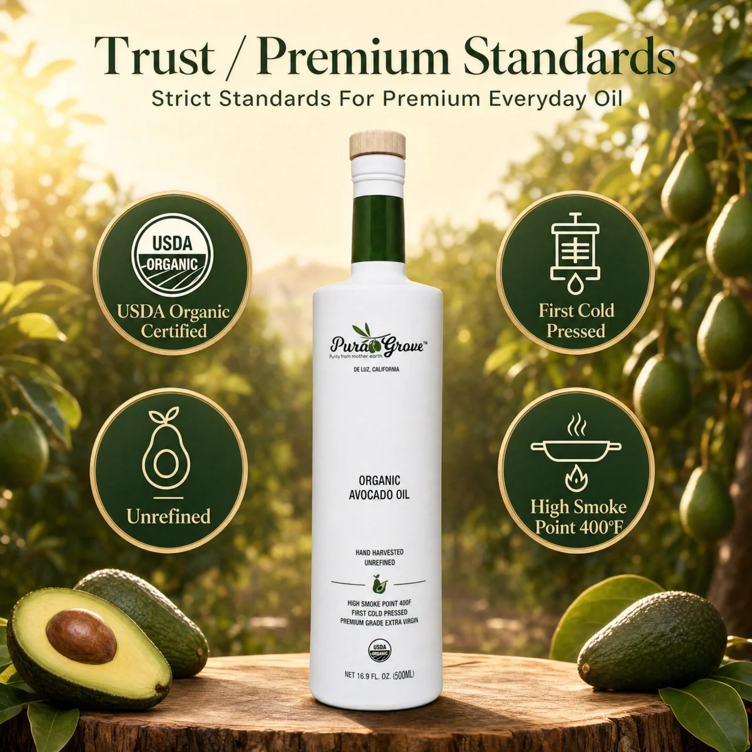 Organic Avocado Oil