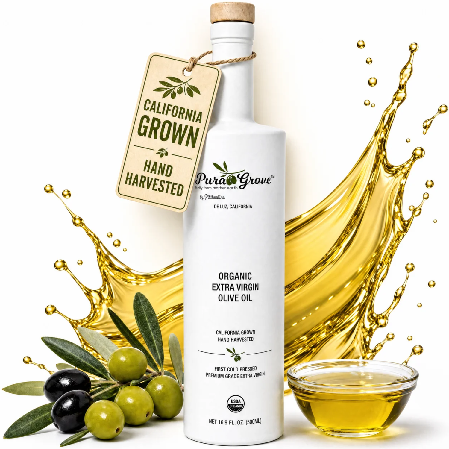 Premium Organic Extra Virgin Olive Oil