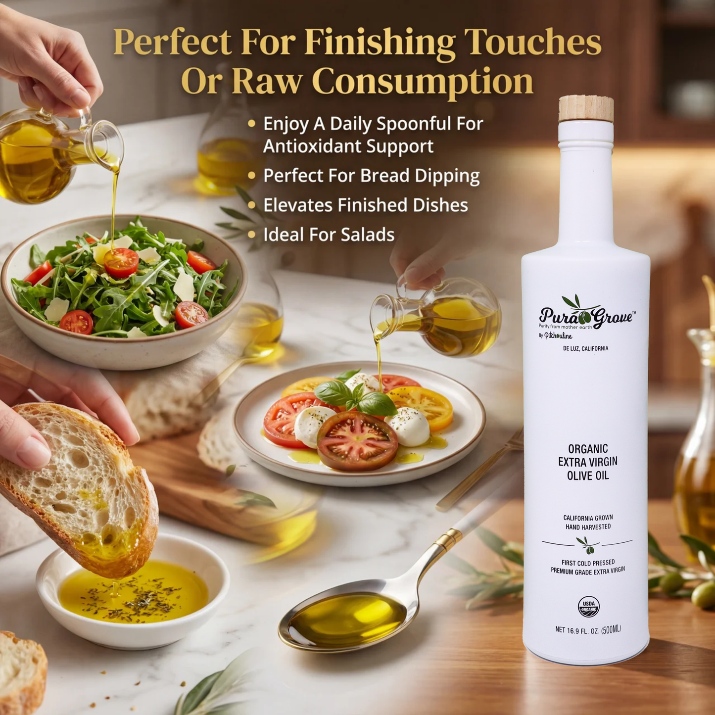 Premium Organic Extra Virgin Olive Oil